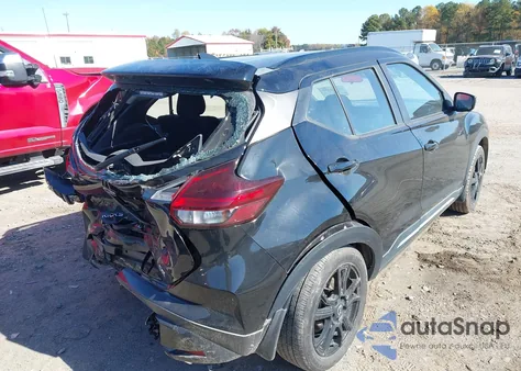 2022 Nissan Kicks S z USA, uszkodzony, nr VIN 3N1CP5BV0NL503992